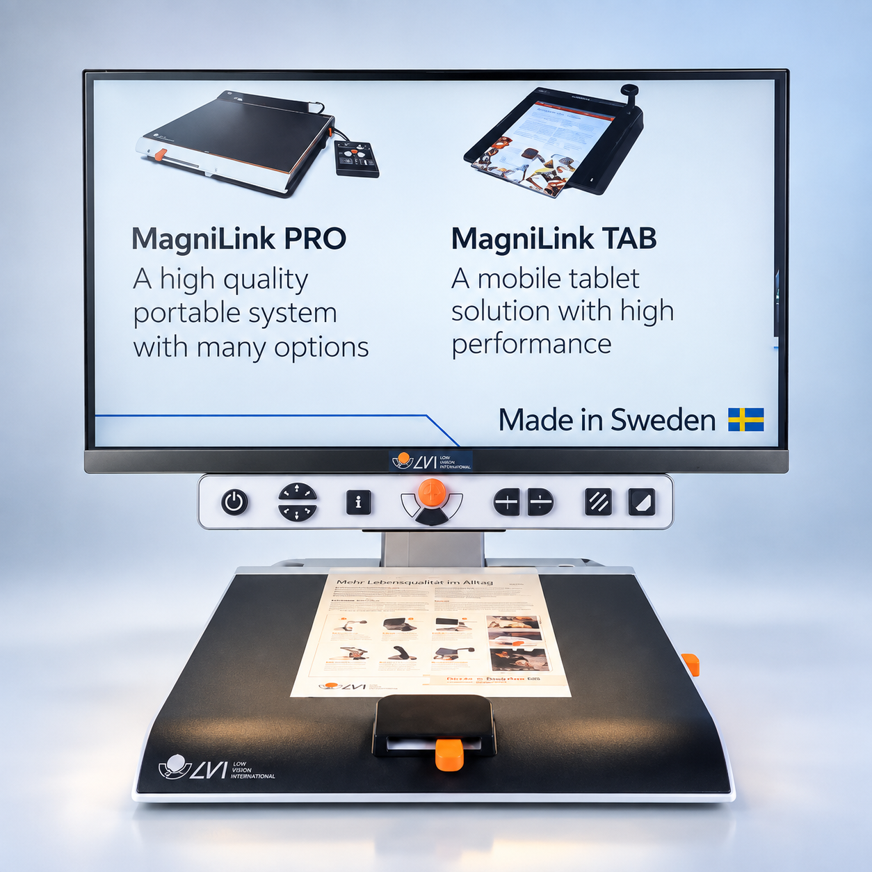 Bildschirmlesegerät Magnilink Vision TTS mit Sprachausgabe 24" - besserhören by Gleichcom AG | 6331 Hünenberg Bildschirmlesegerät Magnilink Vision TTS mit Sprachausgabe 24" -besserhören by Gleichcom AG | 6331 Hünenberg